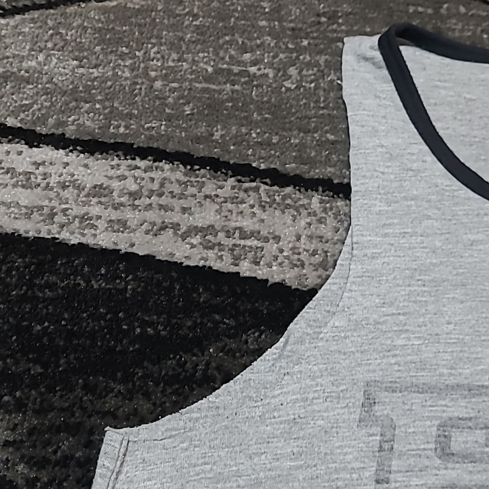 FOX RACING LOGO RAW-EDGE TANK-TOP GRAY - Picture 4 of 14